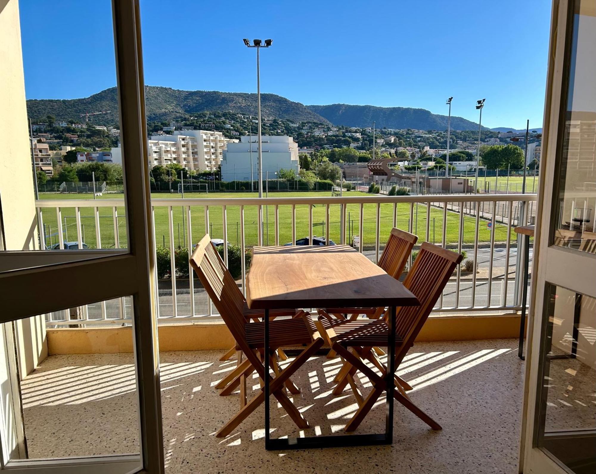 T3 A 300M Plage Avec Piscine Tennis Le Lavandou Eksteriør bilde