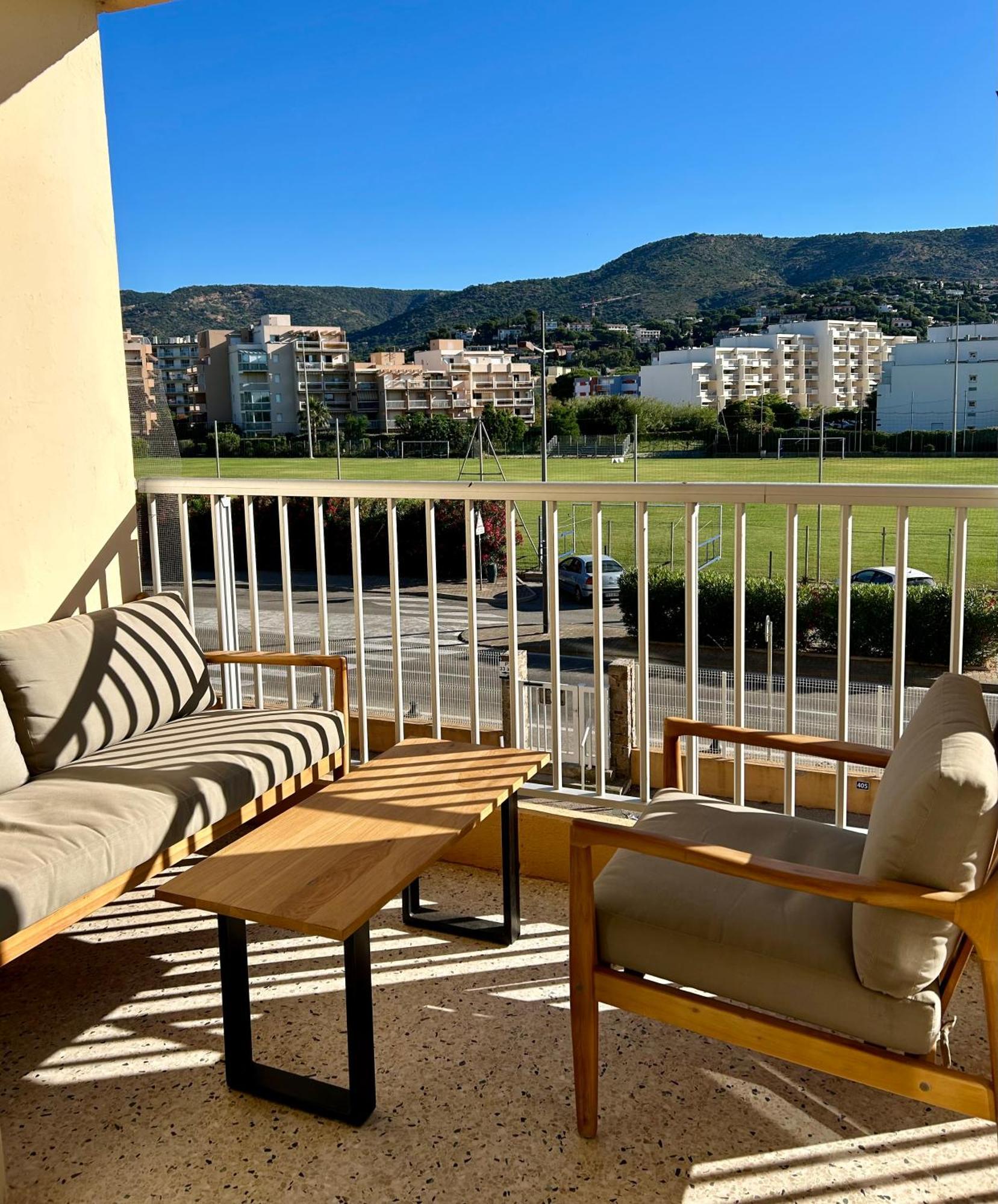 T3 A 300M Plage Avec Piscine Tennis Le Lavandou Eksteriør bilde